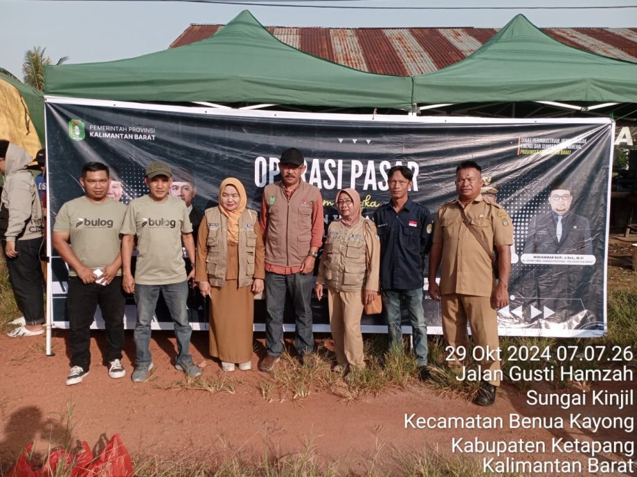 OPERASI PASAR DI KETAPANG DALAM RANGKA PENGENDALIAN INFLASI DAERAH BAHAN POKOK