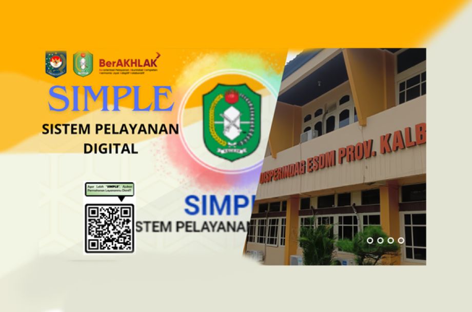 Tutorial Aplikasi SIMPLE (Sistem Pelayanan Elektronik) DPPESDM Prov. KALBAR